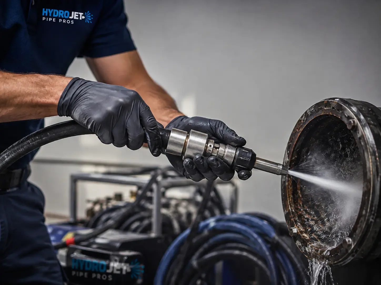 Hydro Jet Pipe Descaling in Burlington, PA